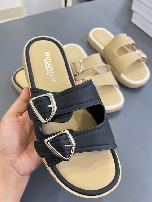 Double Adjustable Straps Slider